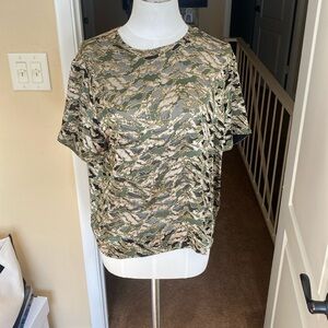 Rag & Bone Camo Blouse